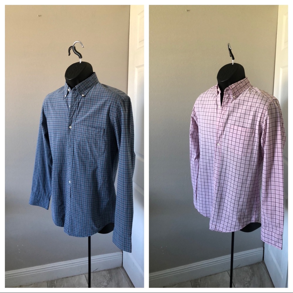 J CREW CLASSIC MEN'S SHIRTS | bundle of two | S